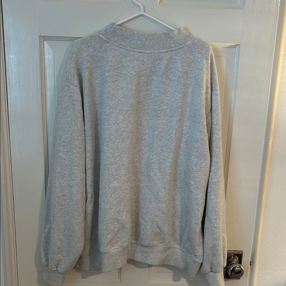 SET X PARKE Varsity Mockneck - Baked/Rhubarb - Picture 3 of 3